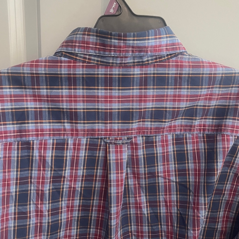 Chaps Multicolor Plaid Button-Up Shirt - Picture 5 of 5